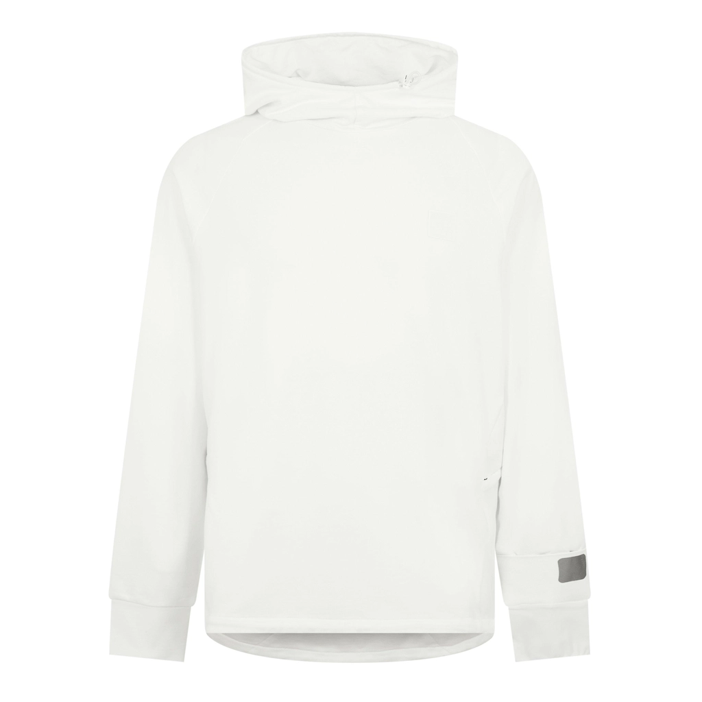 CP Company Logo Badge Hoodie - White 101